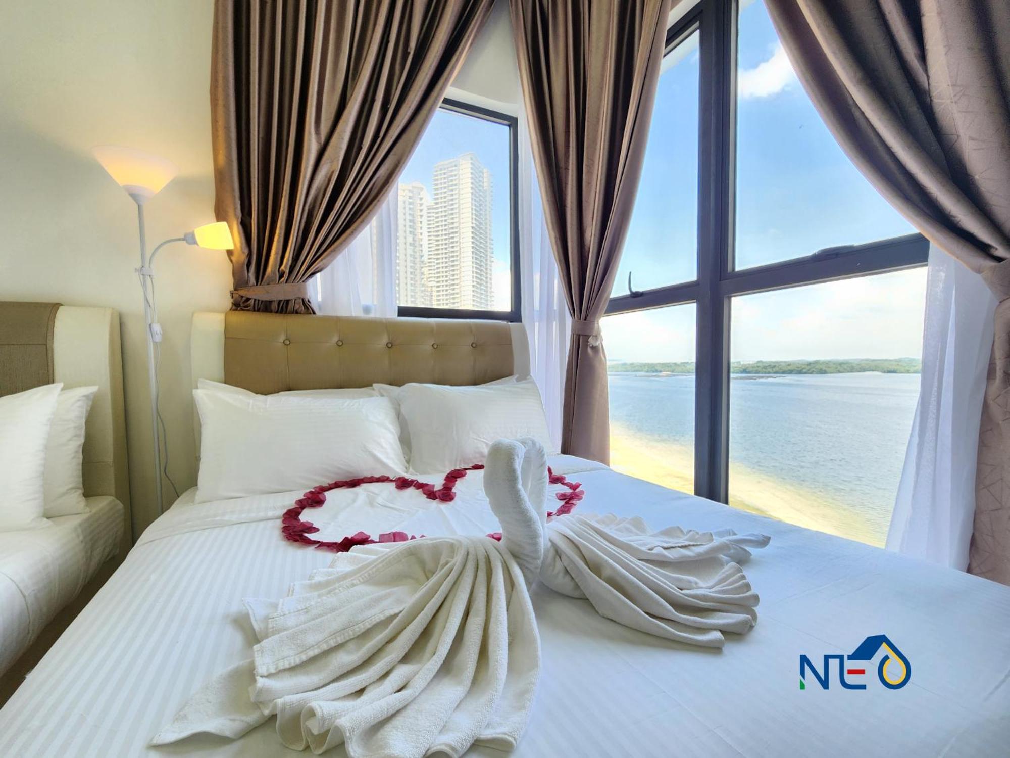 Country Garden Danga Bay Instyle Sea View Homestay Suite By Neo جوهر بهرو الغرفة الصورة