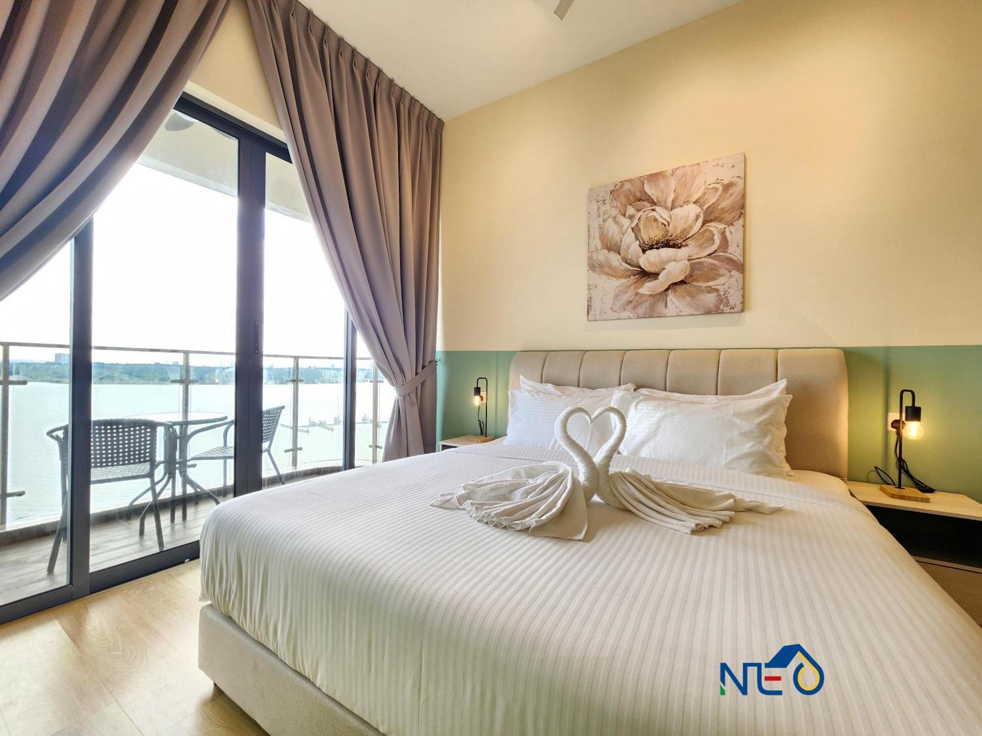 Country Garden Danga Bay Instyle Sea View Homestay Suite By Neo جوهر بهرو الغرفة الصورة